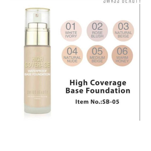 swiss Beauty High Coverage Foundation